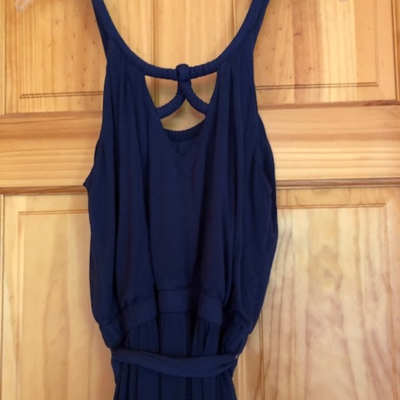 Jersey Knit wide-leg jumper with pockets - Picture 2 of 3